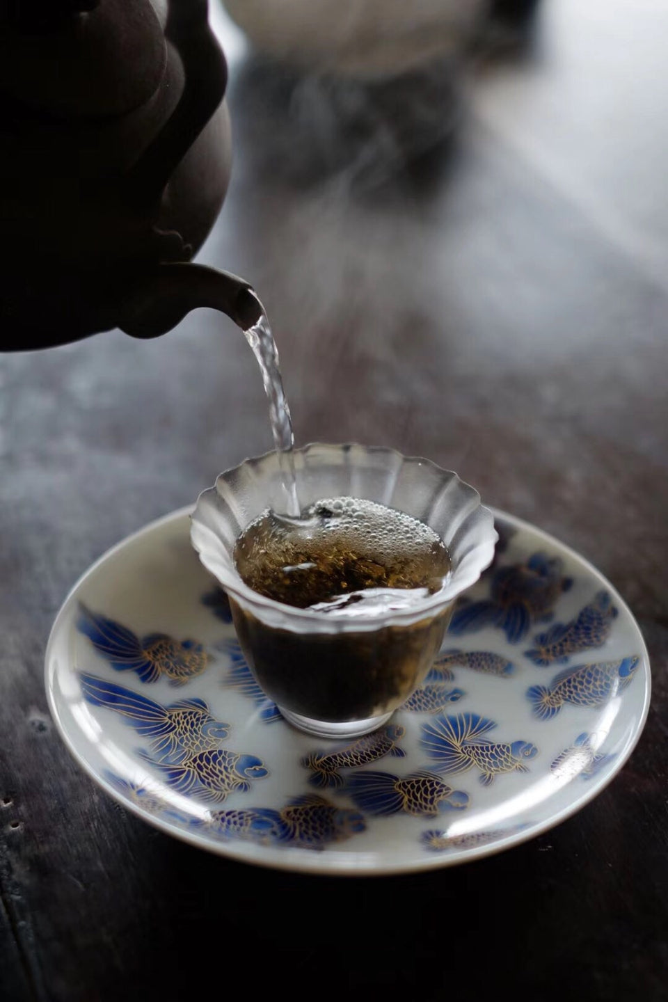 Kui Kou Glass Gaiwan