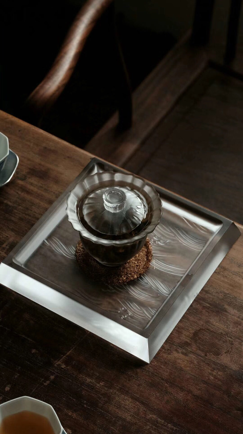 Kui Kou Glass Gaiwan