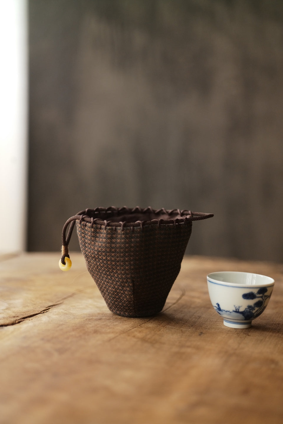 Hand-Woven Tea Set Bags - Dark Chocolate
