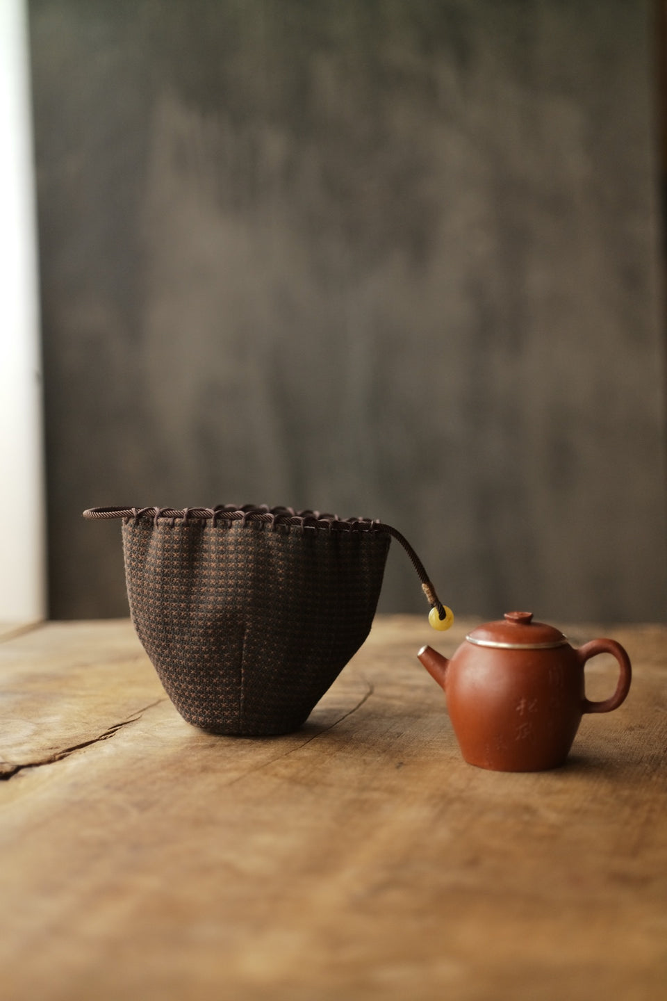 Hand-Woven Tea Set Bags - Dark Chocolate