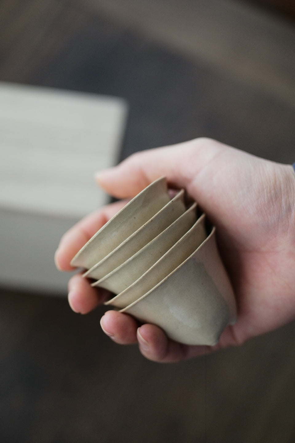 Baby-Feet Tripod Teacups