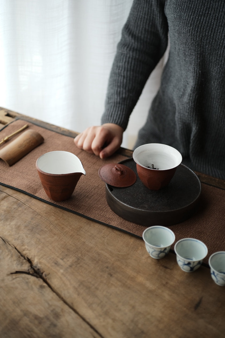 Hui Shan Red Clay Gaiwan