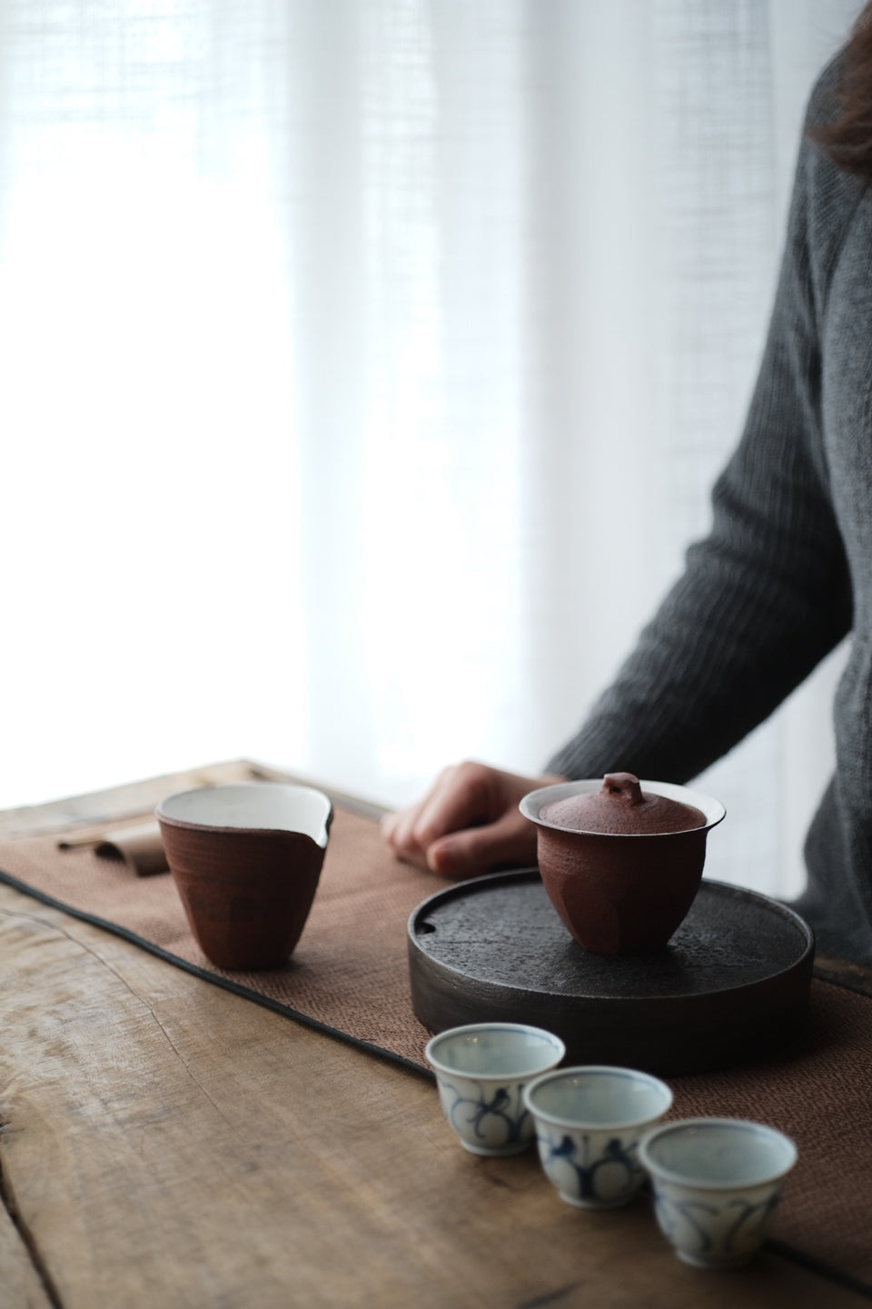 Hui Shan Red Clay Gaiwan