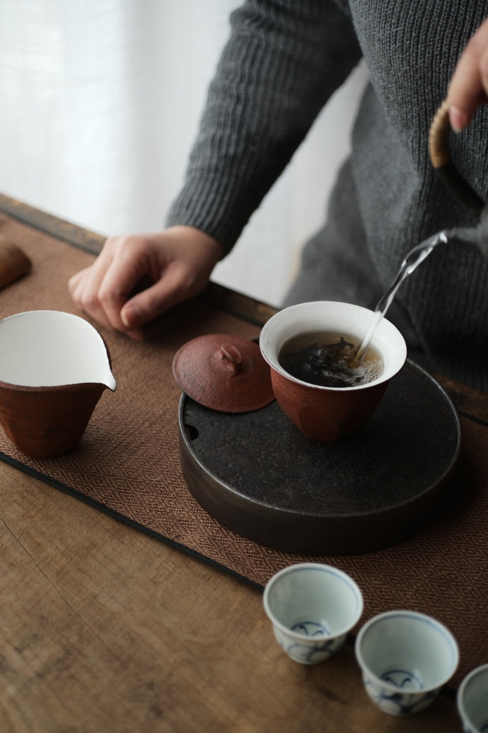 Hui Shan Red Clay Gaiwan