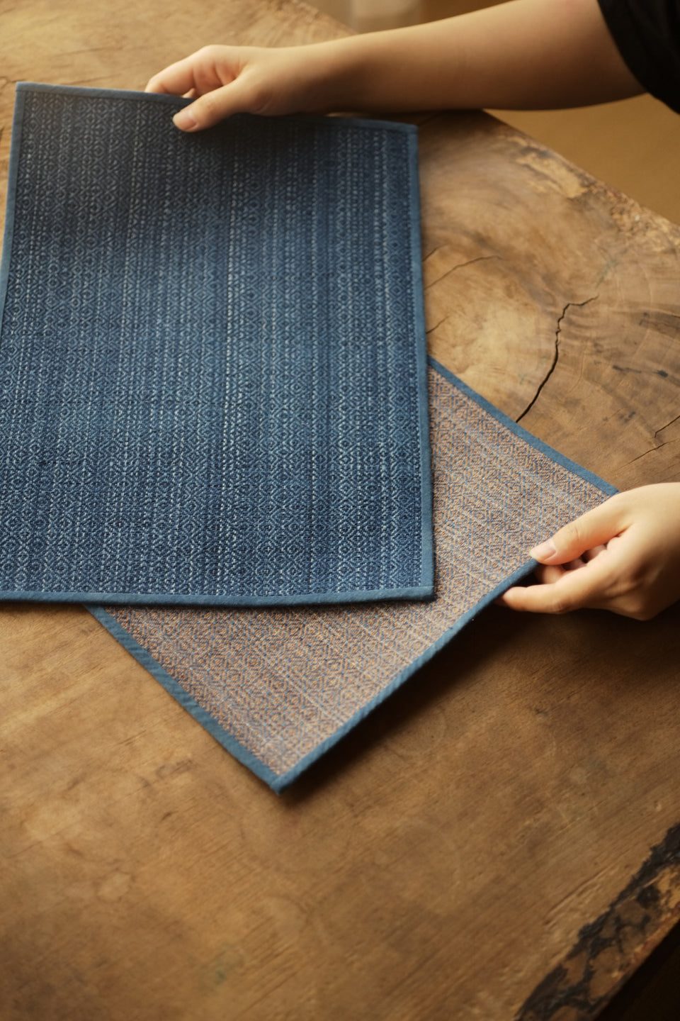 Traditional Two-Sided Tea Mat