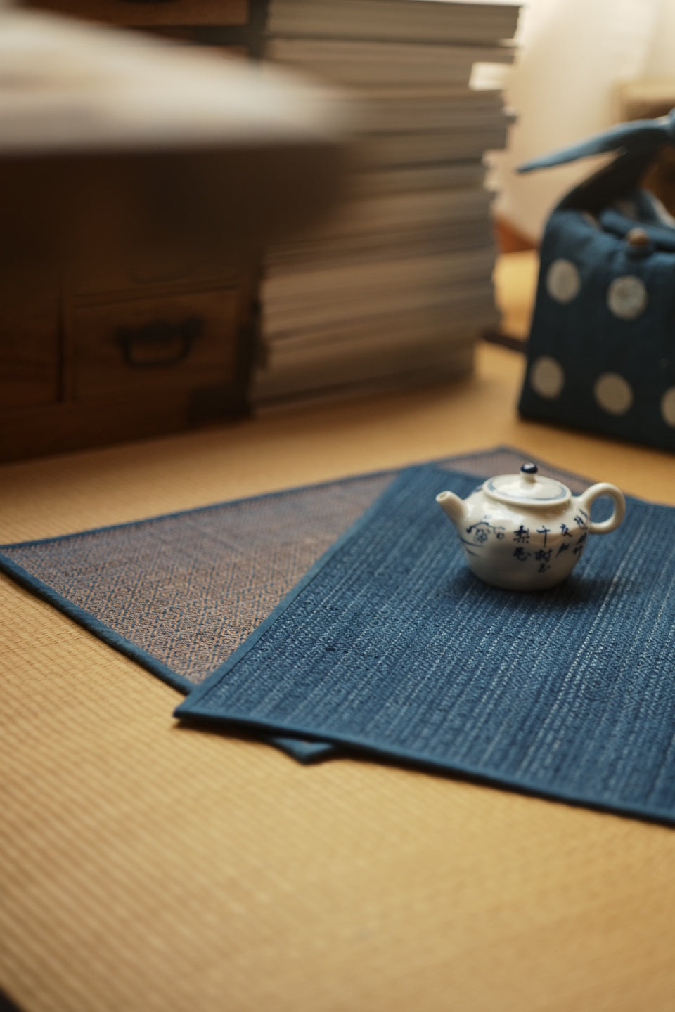 Traditional Two-Sided Tea Mat