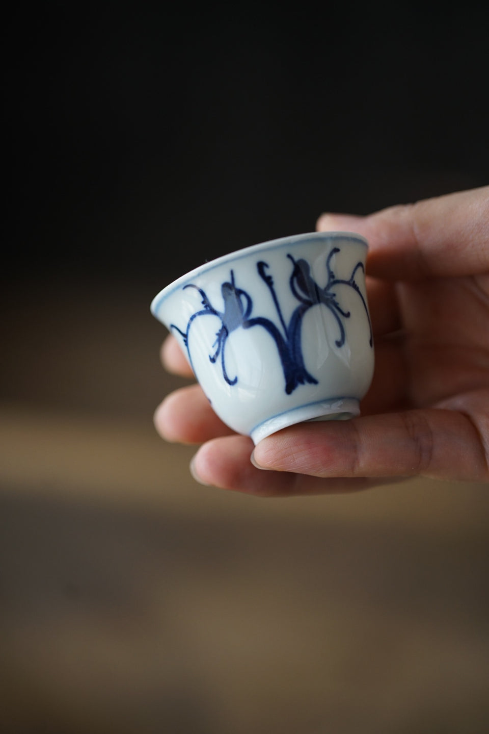 Birds in Trees Qinghua Teacup
