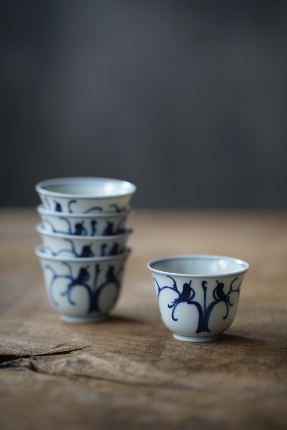 Birds in Trees Qinghua Teacup