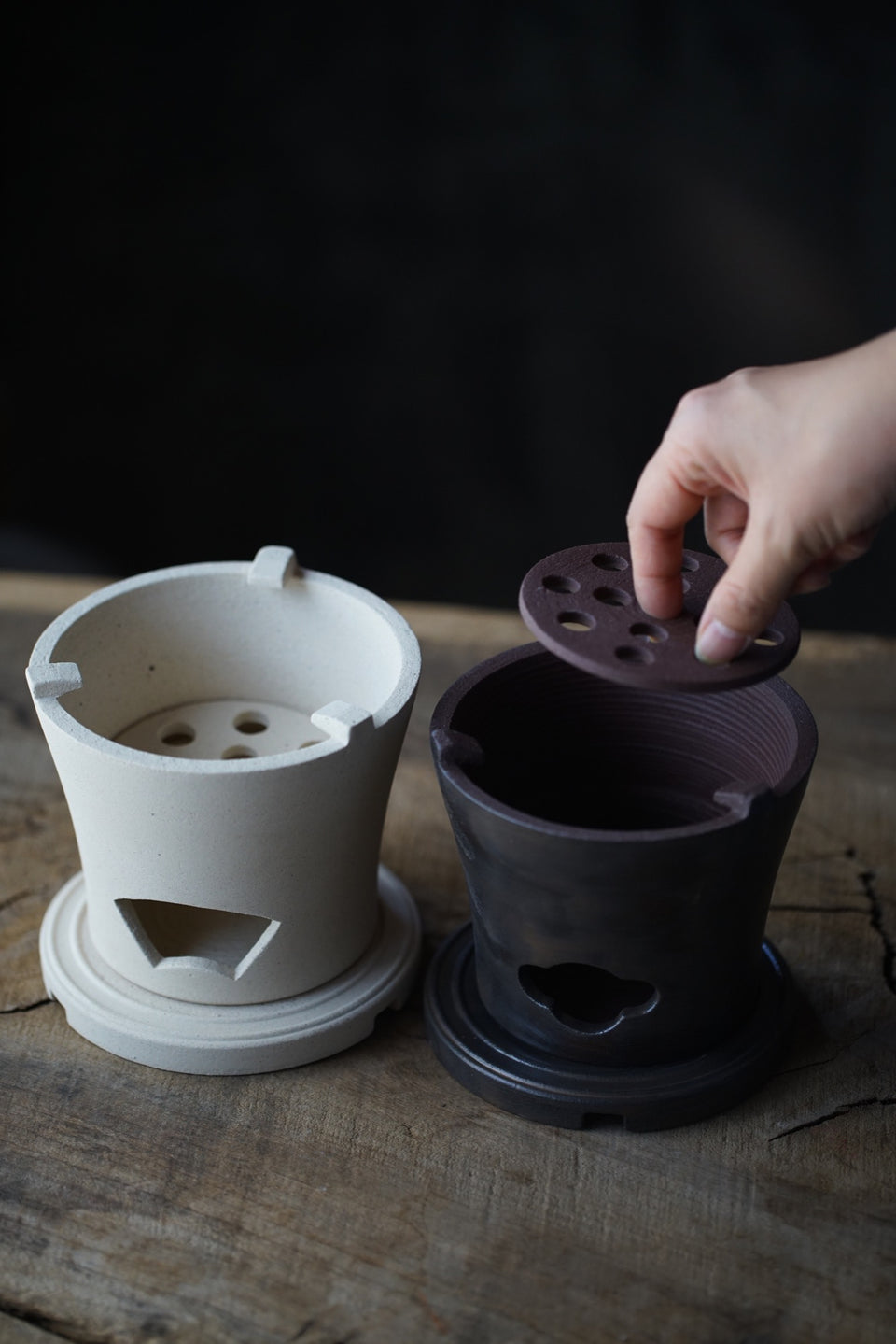 Black or White Fenglu Kettle Stove