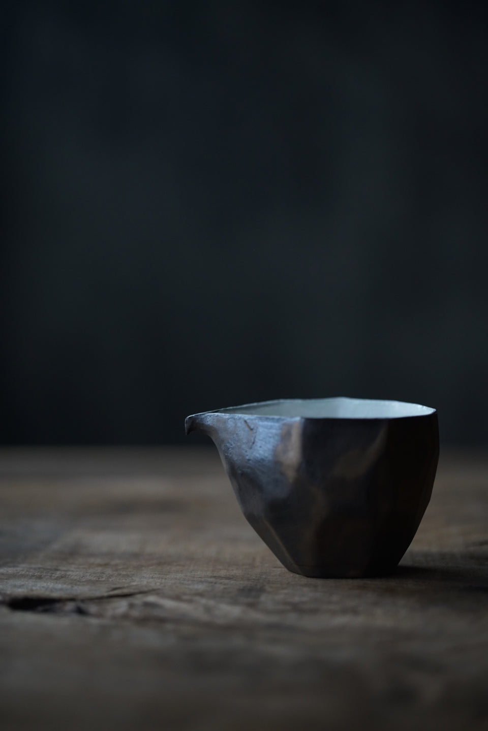 Metal-glazed "Origami" Wide Gongdaobei Pitcher