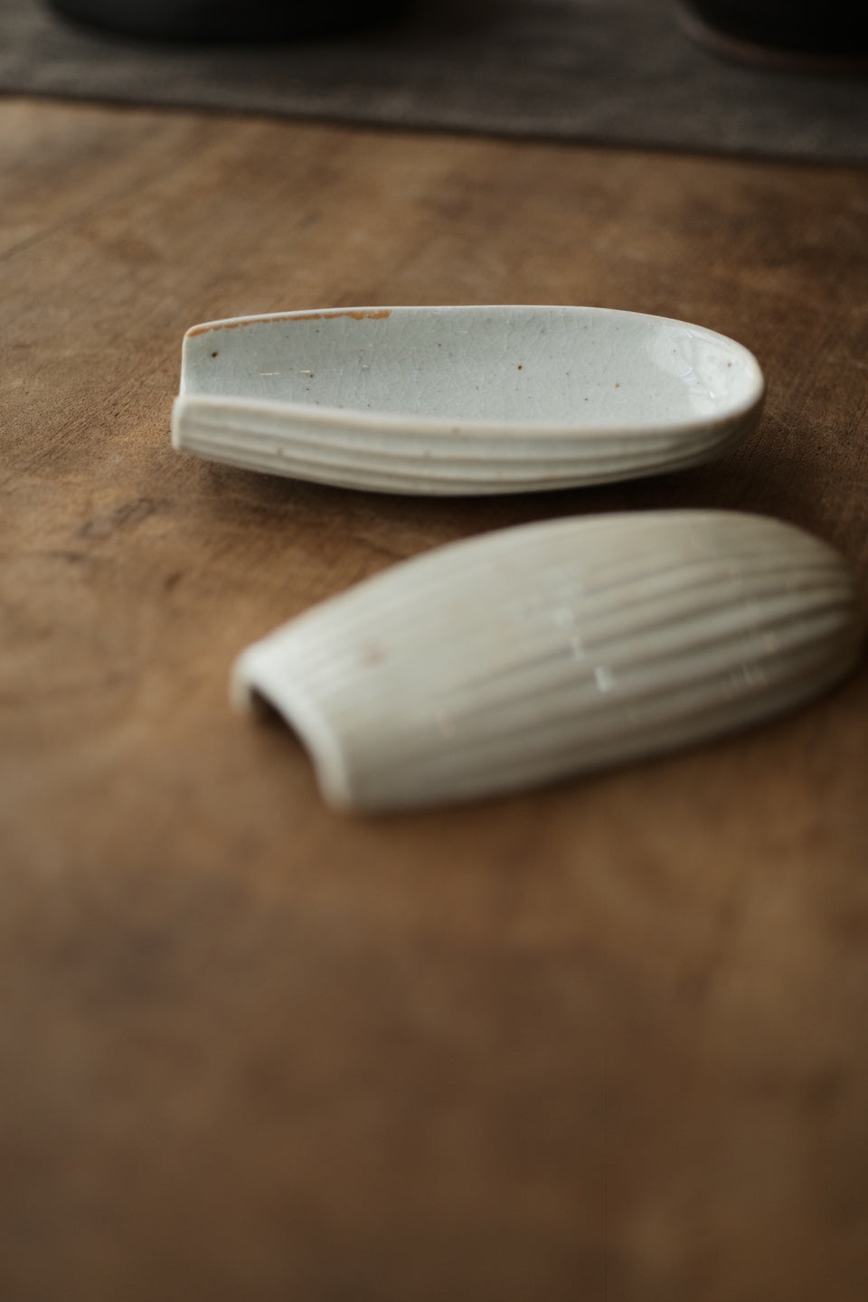 Melon-Grooved Cha Ze Tea Holder