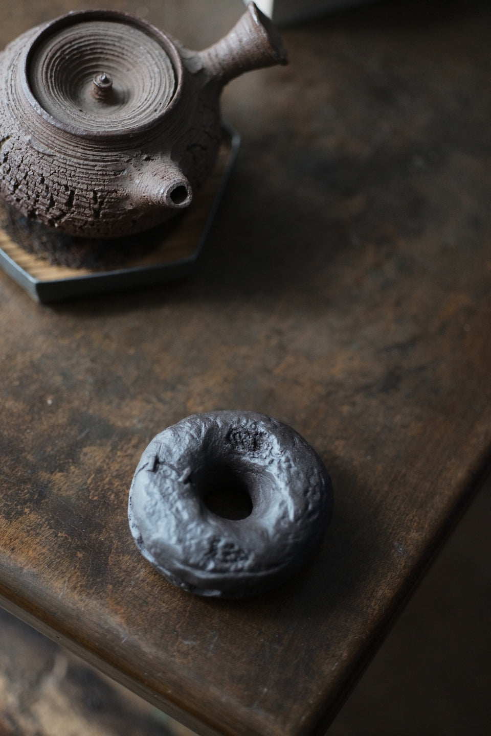 Hand-made Teapot Lid Stand