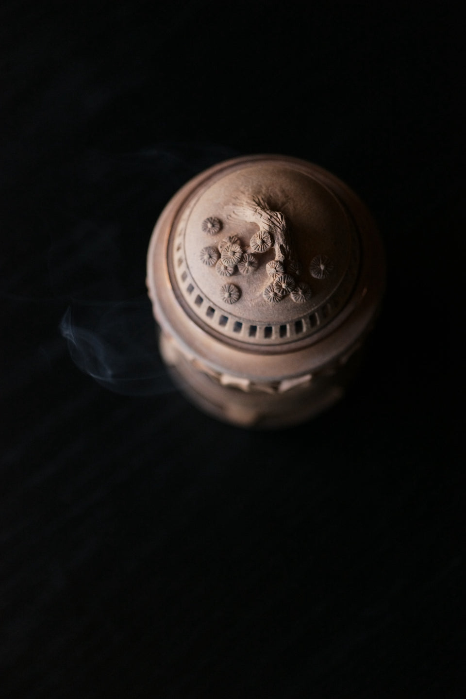 Gnarled Pine Tree Incense Burner