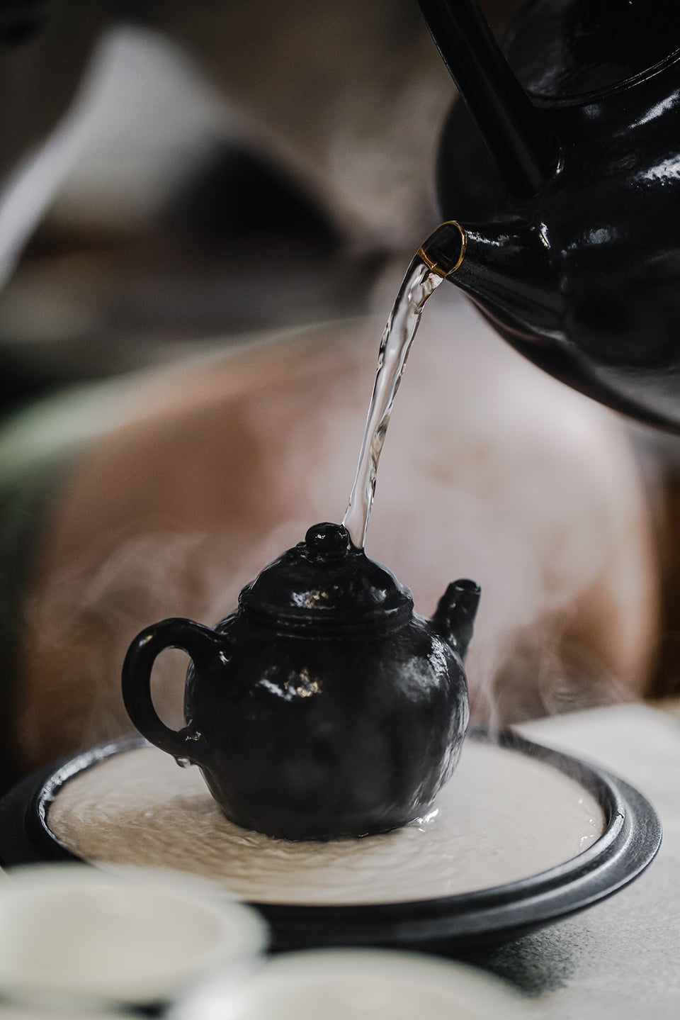 Matte Black "Egg-Shaped" Teapot