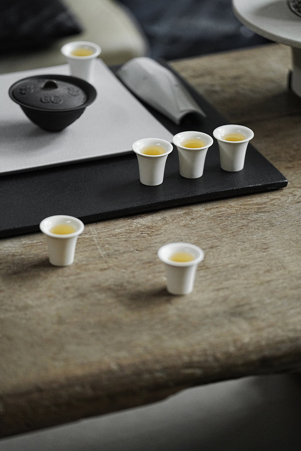 "单枞" (Dān cōng) Oolong Teacup, Set of 3