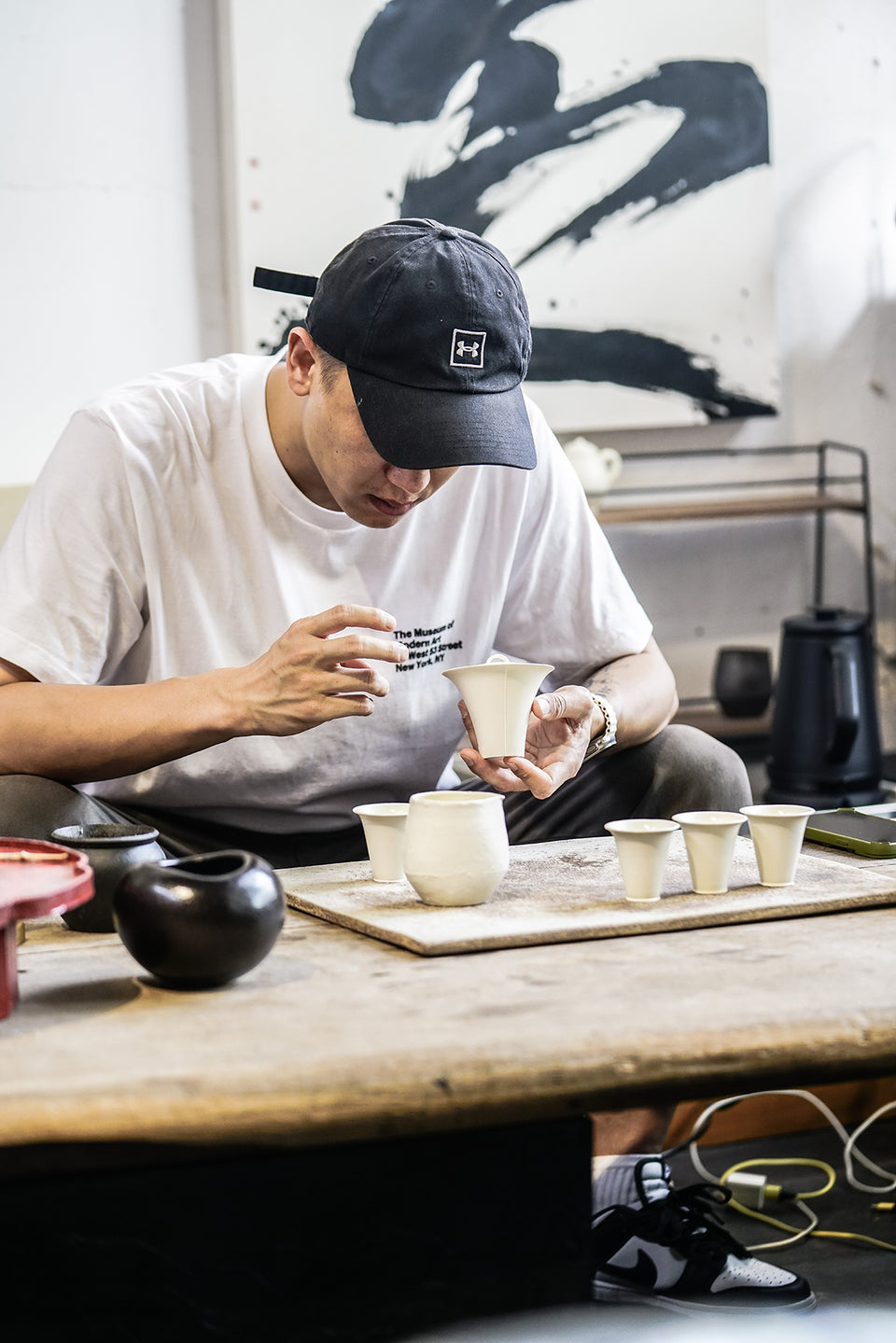 White Vortex Gaiwan