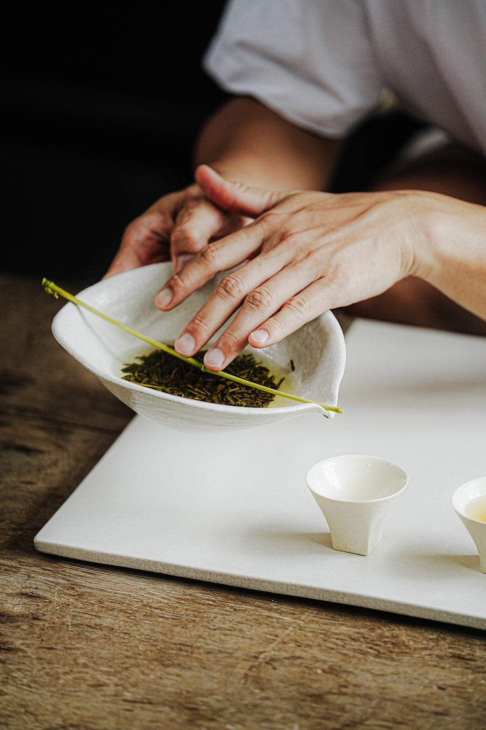 Modern Green Tea Brewing Bowls