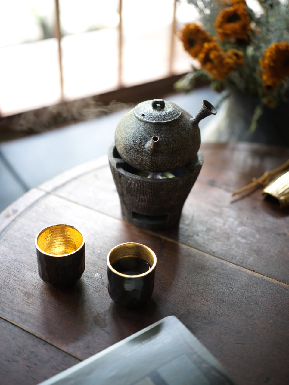 Faceted Onyx Host Cup by Chengwei