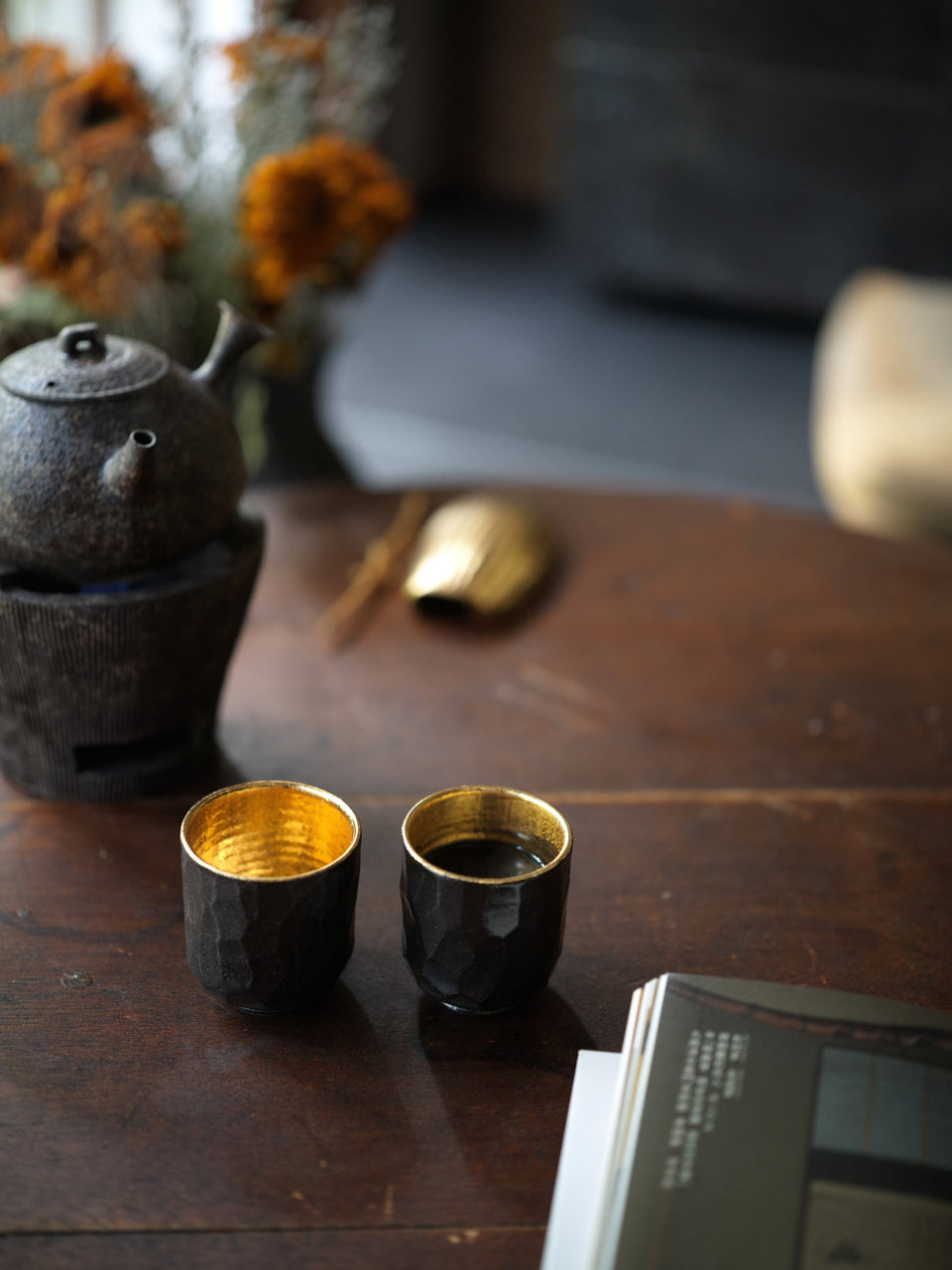 Faceted Onyx Host Cup by Chengwei