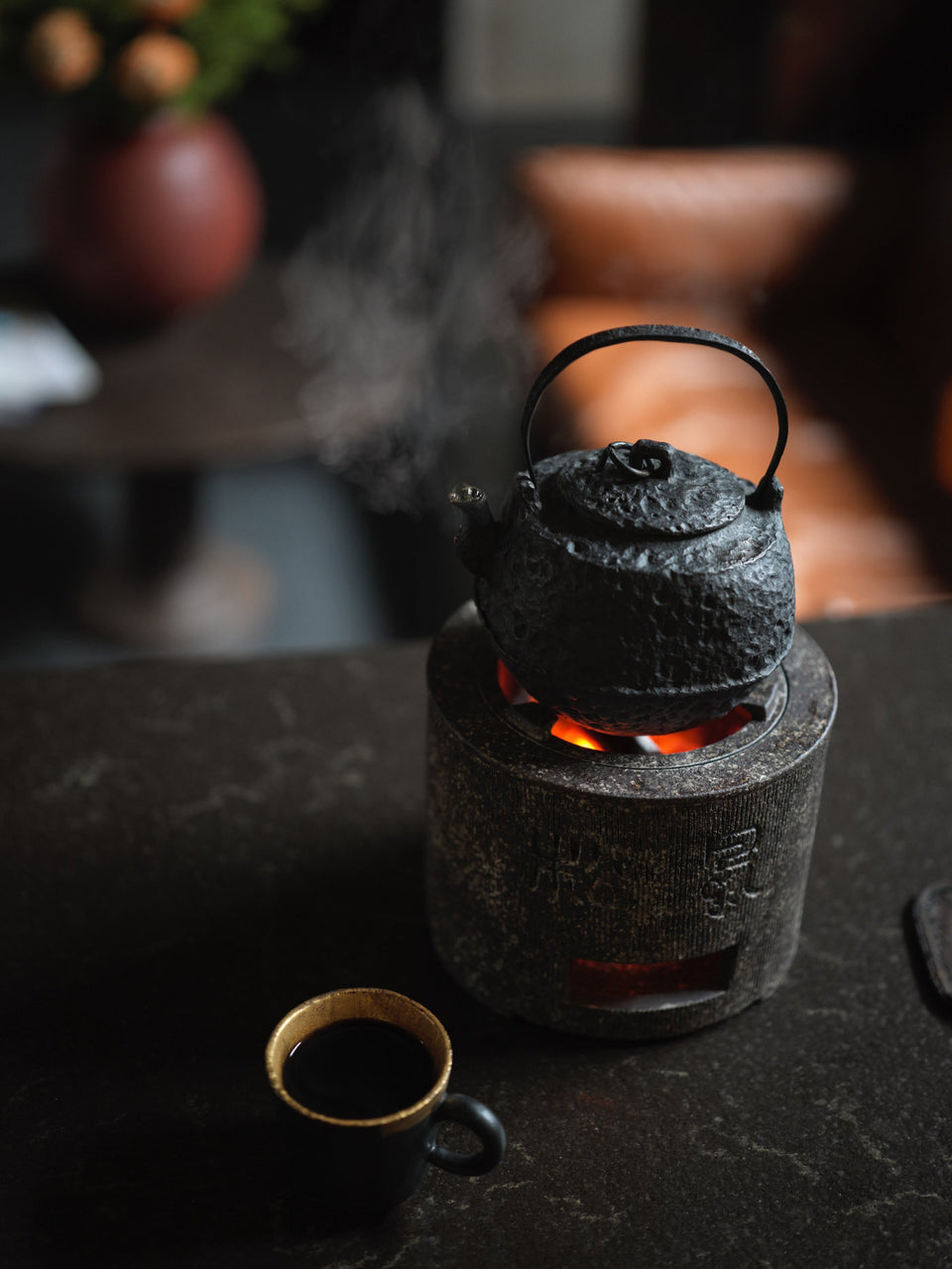 Natural Earth Round Fenglu Stove