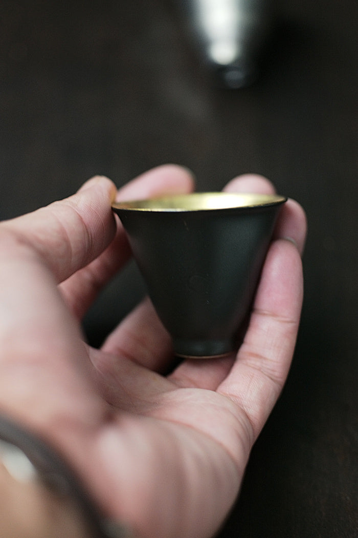 Precious Metal Glazed Douli Teacups