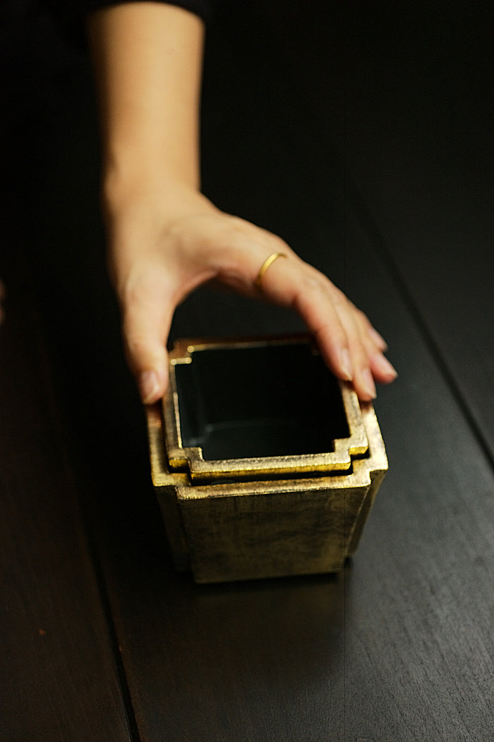 Gold or Silver Packable Fenglu Stove with Pouch