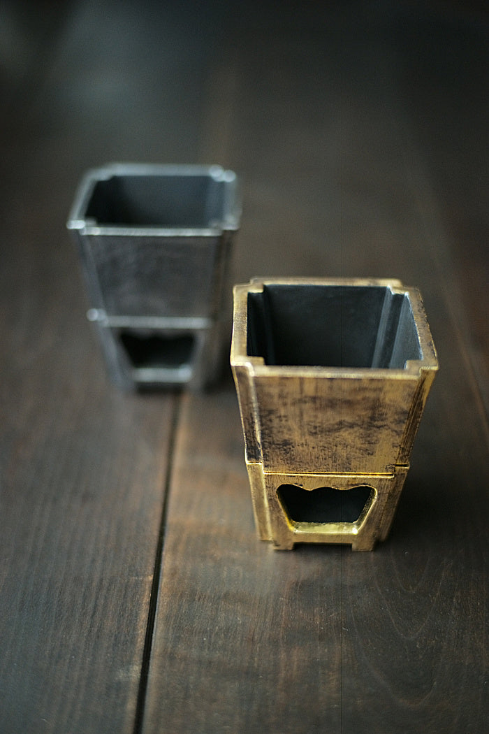 Gold or Silver Packable Fenglu Stove with Pouch