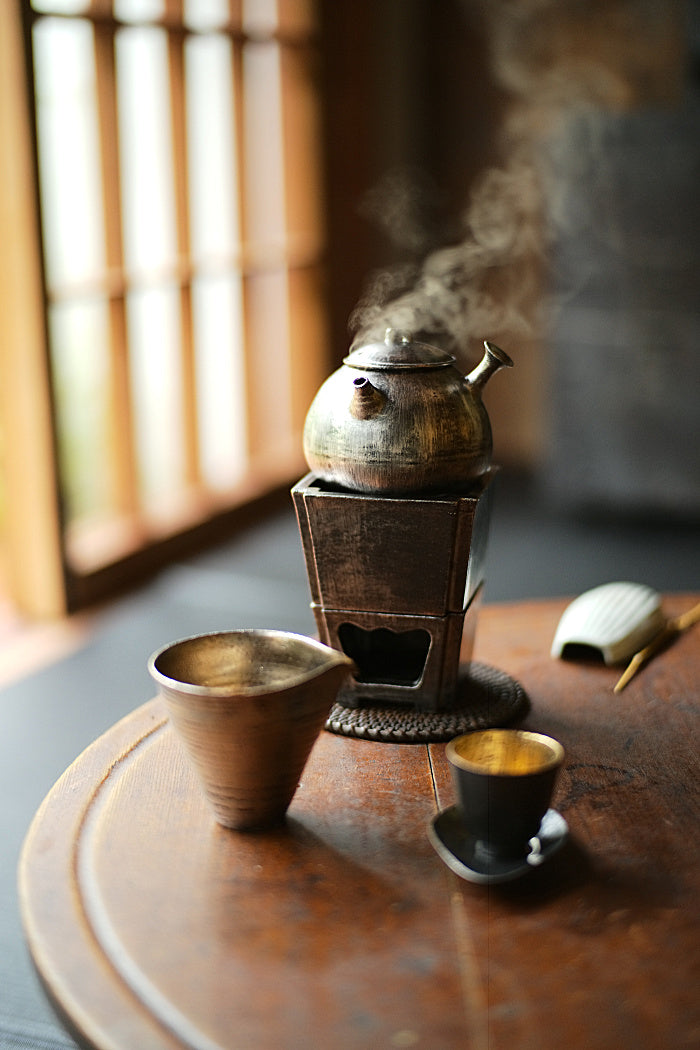 Gold or Silver Packable Fenglu Stove with Pouch
