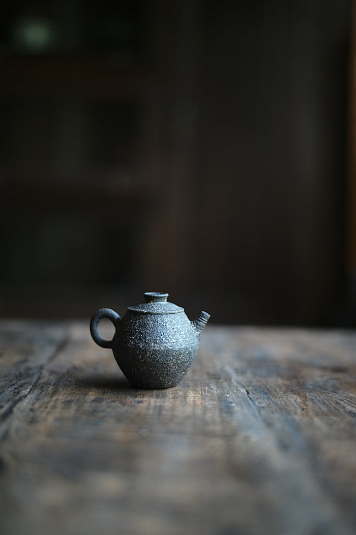 Natural Earth Textured Teapot #3