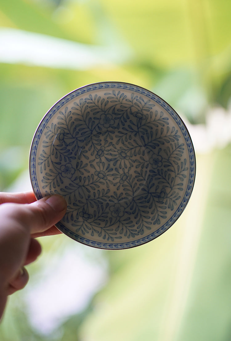 "1000 Leaves" Qinghua Hucheng & Tea Plate