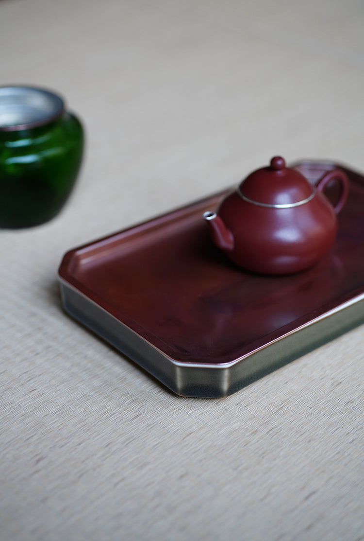 Double Coin Ceramic & Copper Cover Hucheng