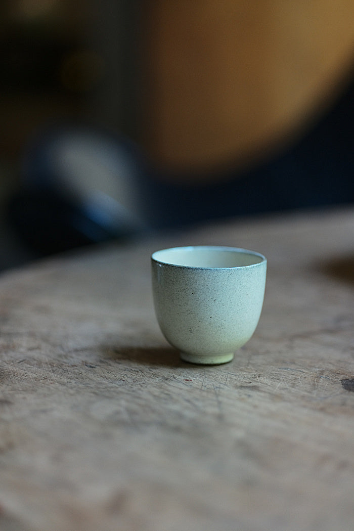 White Fenyin Powder Glazed Teacup