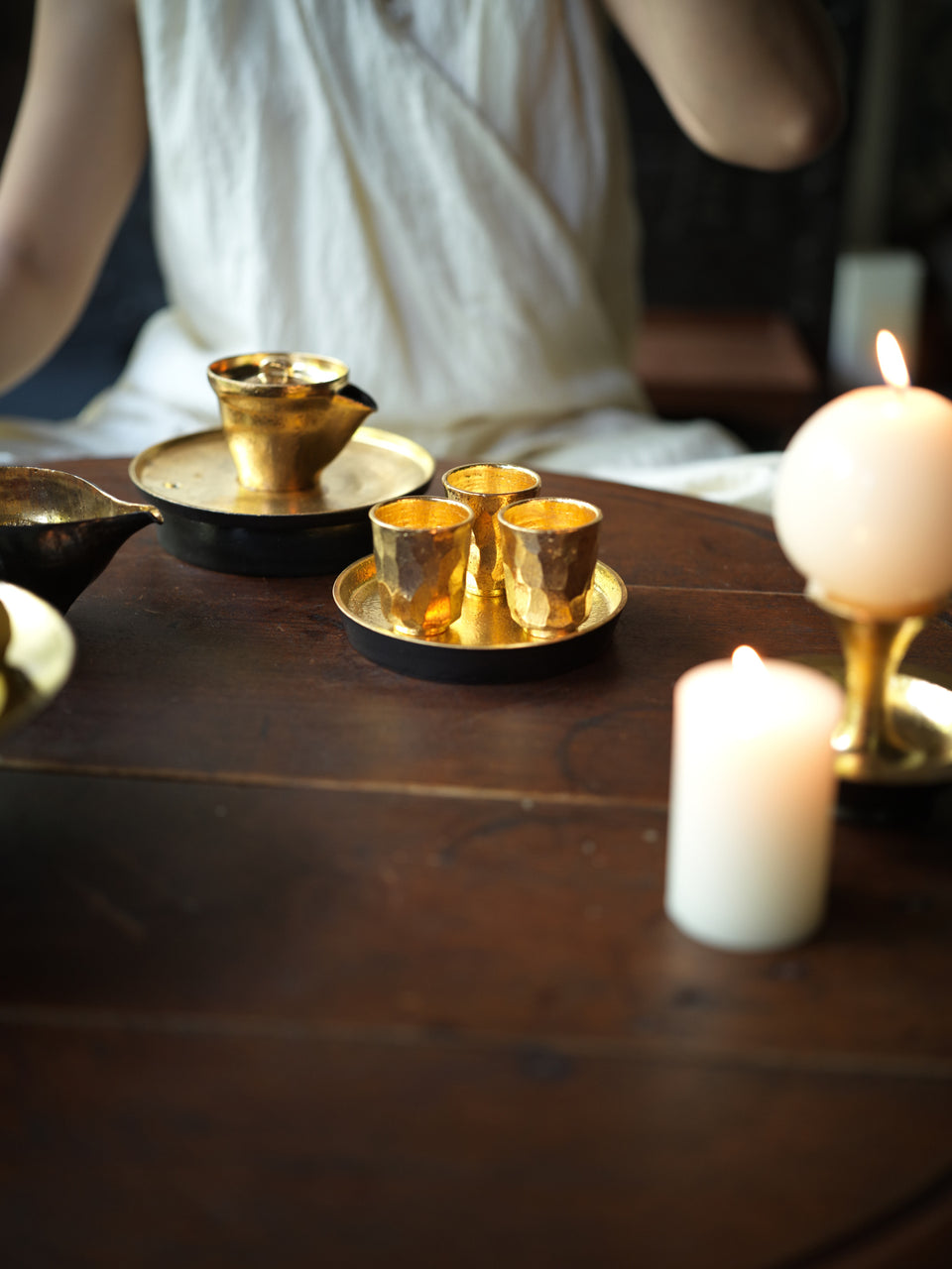 Faceted Onyx Host Cup by Chengwei