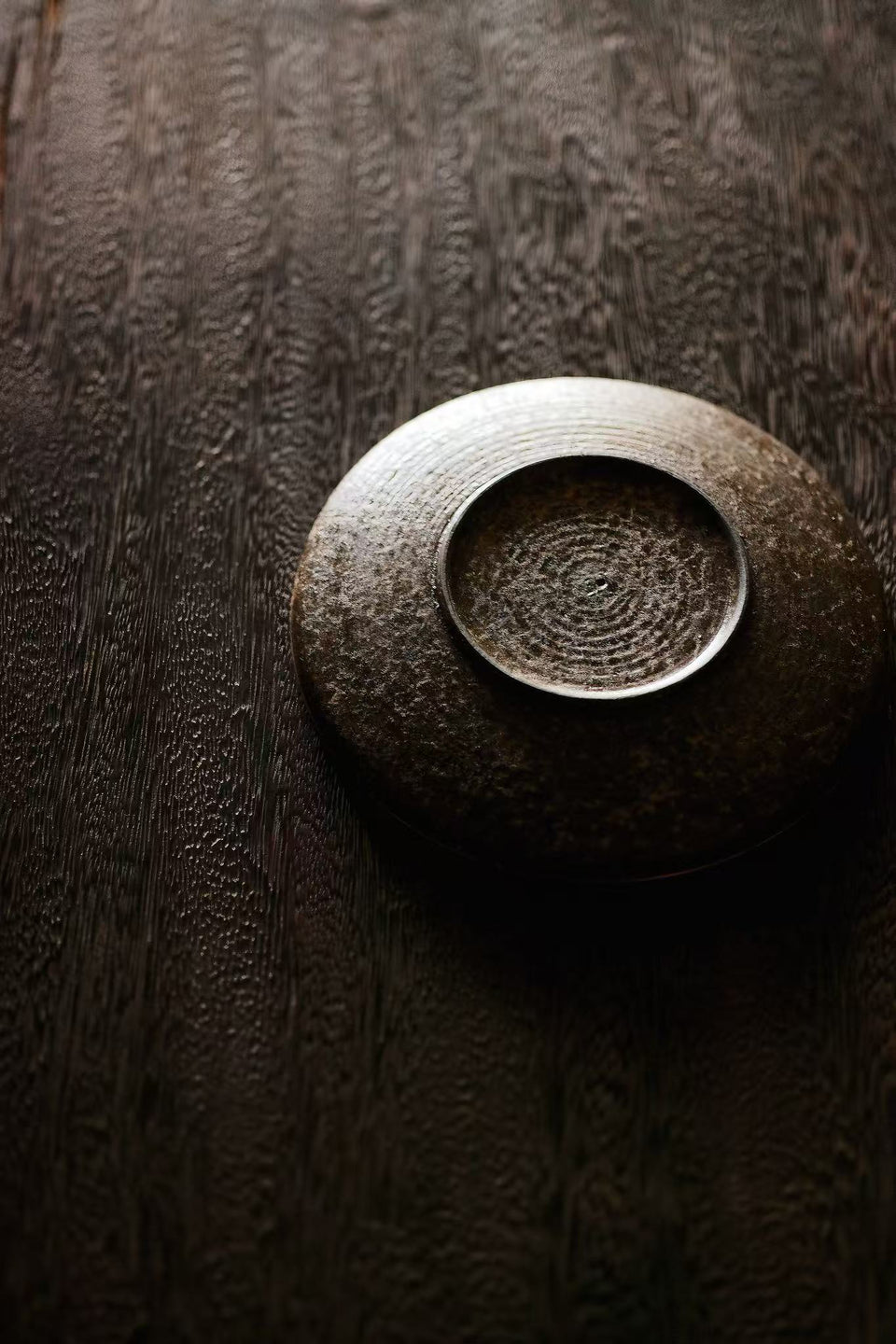 Granite Edge Series Hucheng Tea Tray with Copper Rim