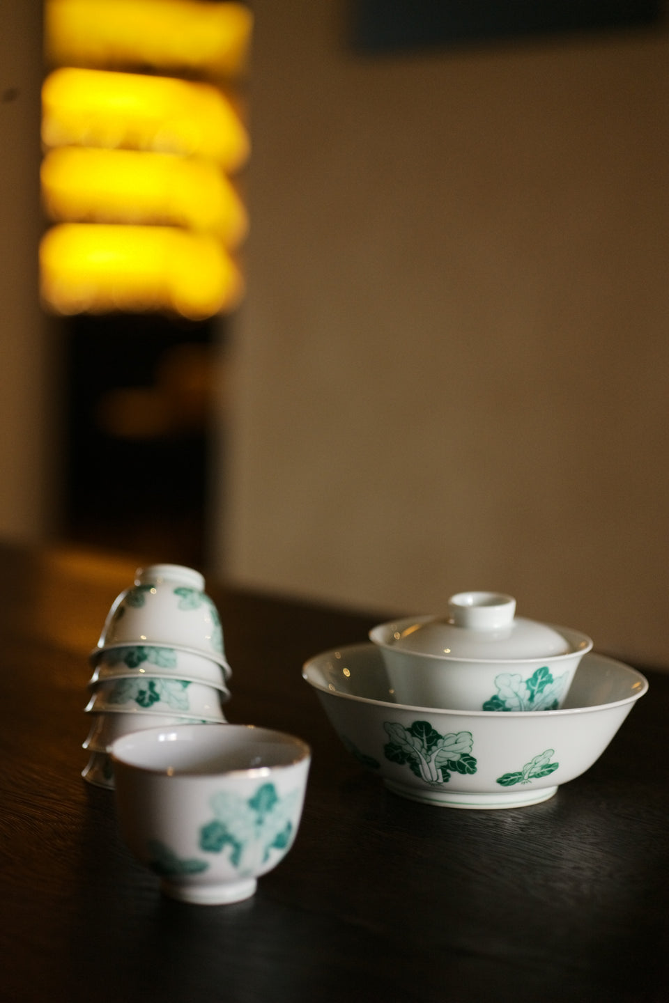 Jade Cabbage Hucheng (Tea Tray)