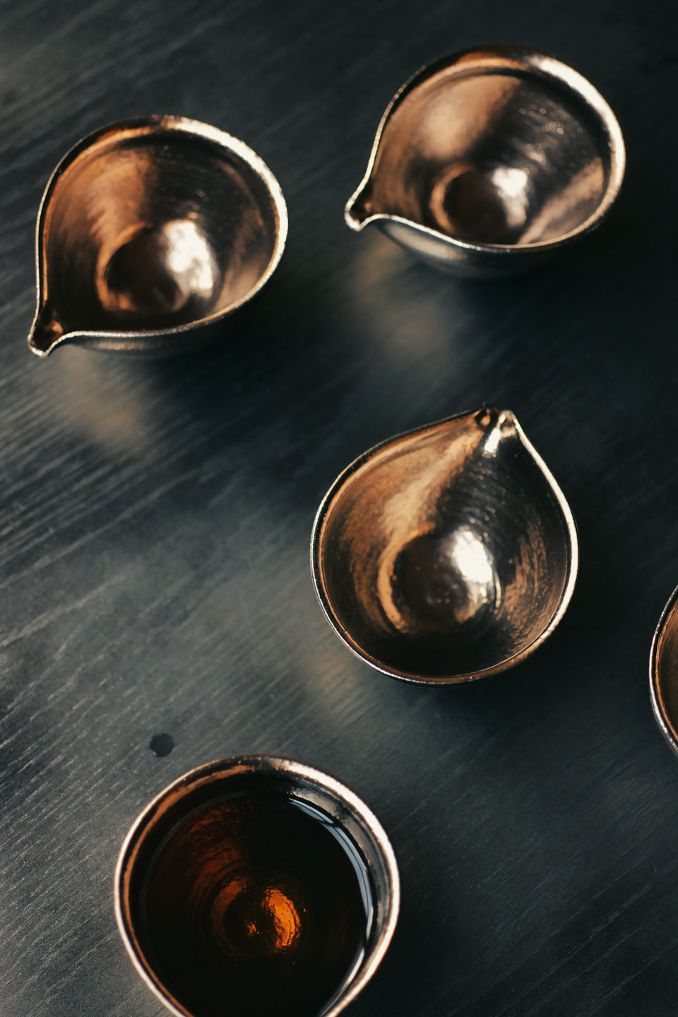 Gold Glaze Gongdaobei Share Cup