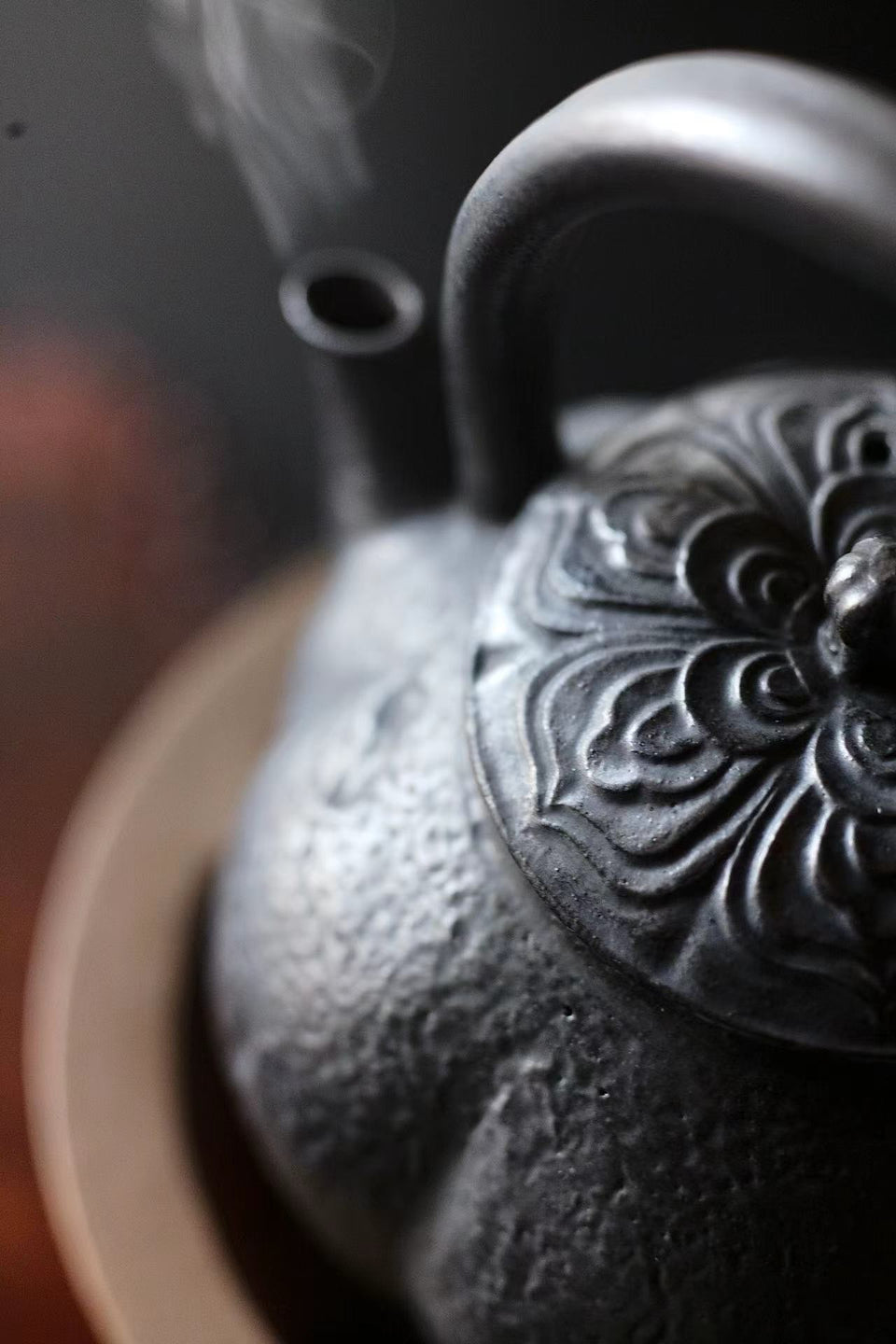 Ceramic Pumpkin Tea Kettle