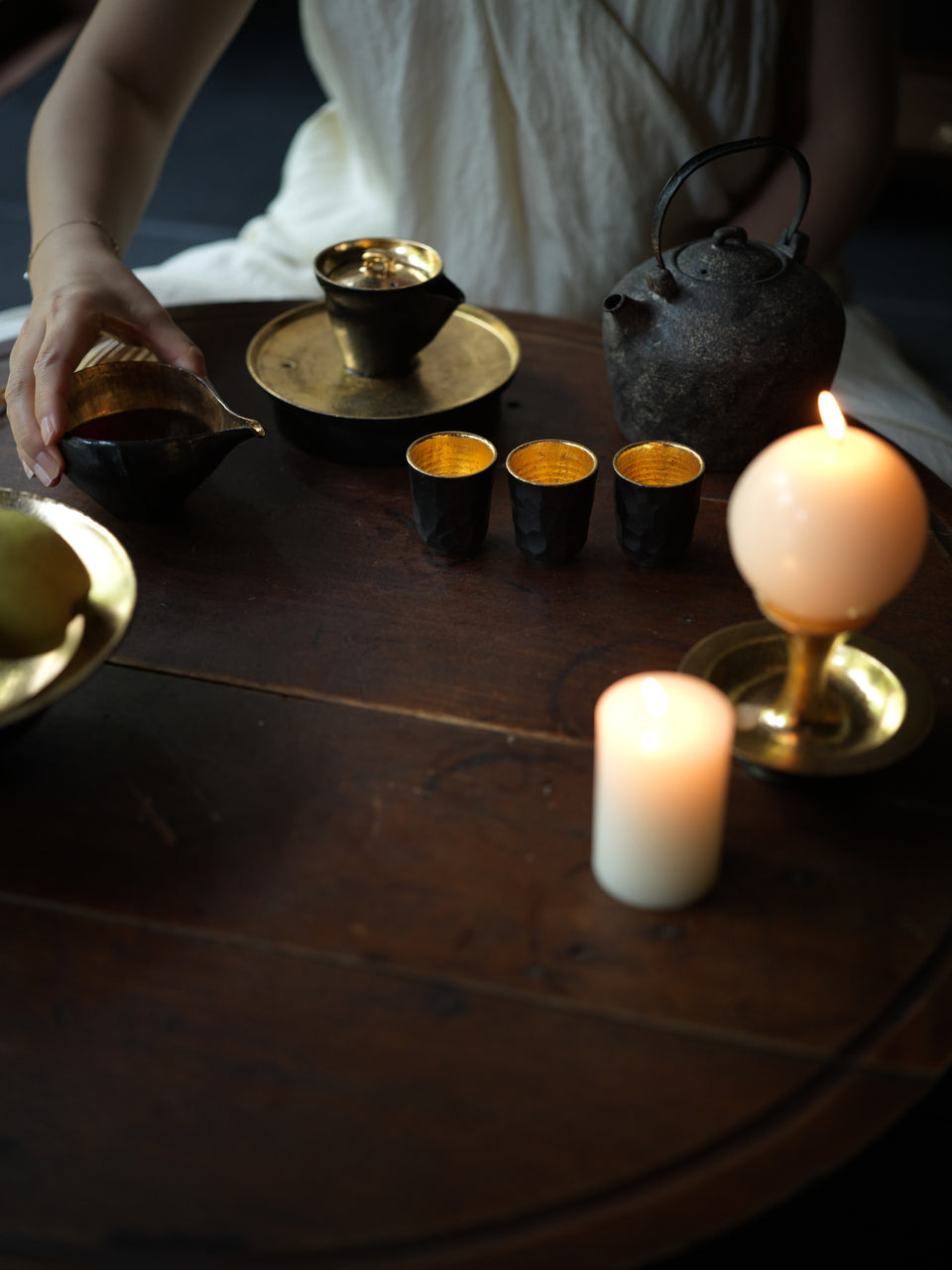 Faceted Onyx Host Cup by Chengwei