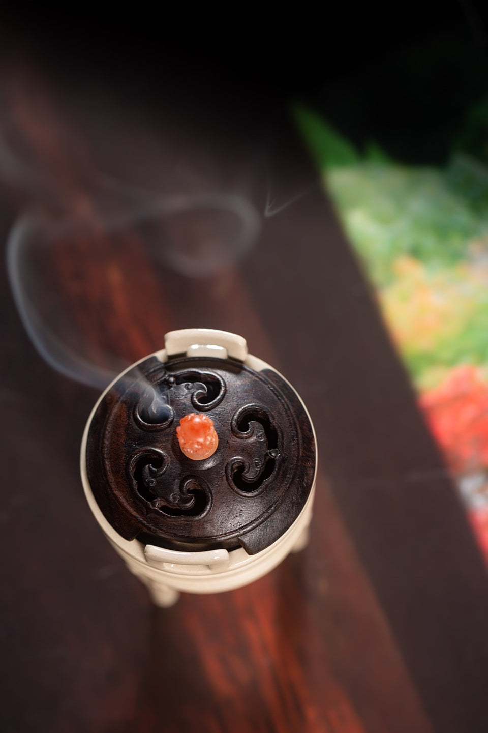 Xuande-Inspired Mini Tripod Incense Burner