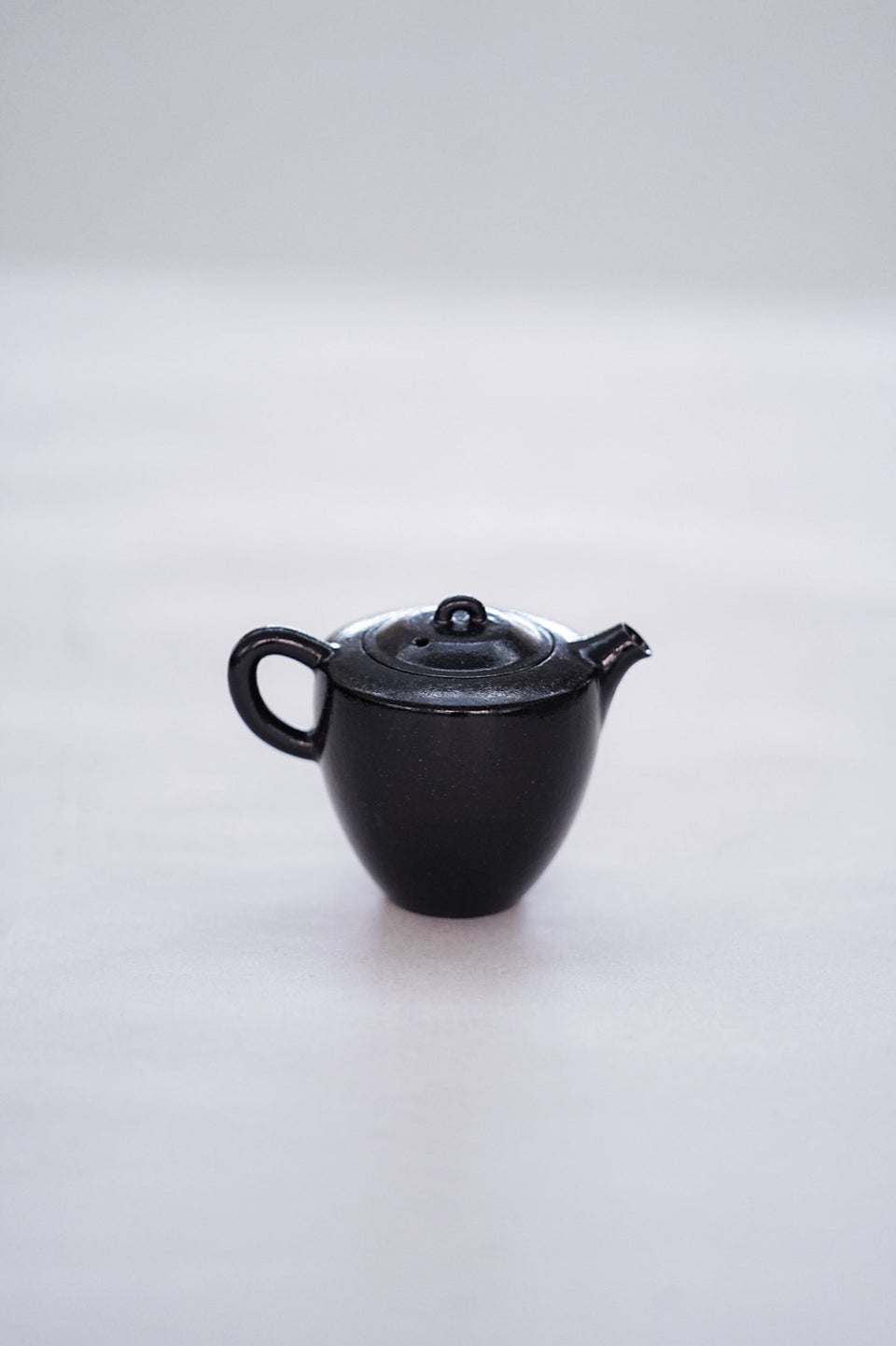 Black Glaze & Black Pottery Teapot