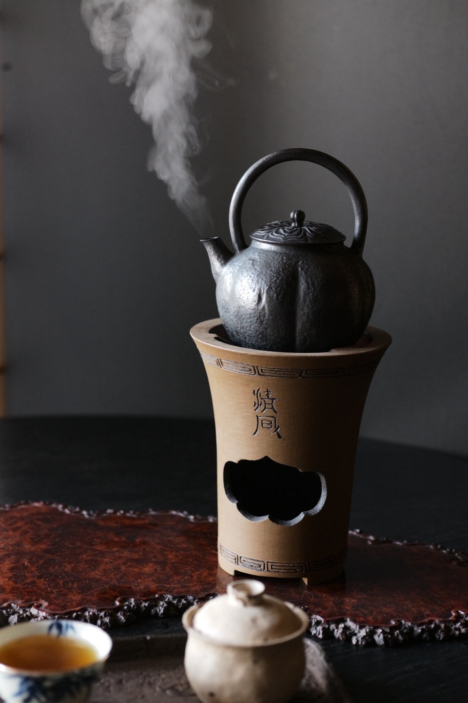 Ceramic Pumpkin Tea Kettle