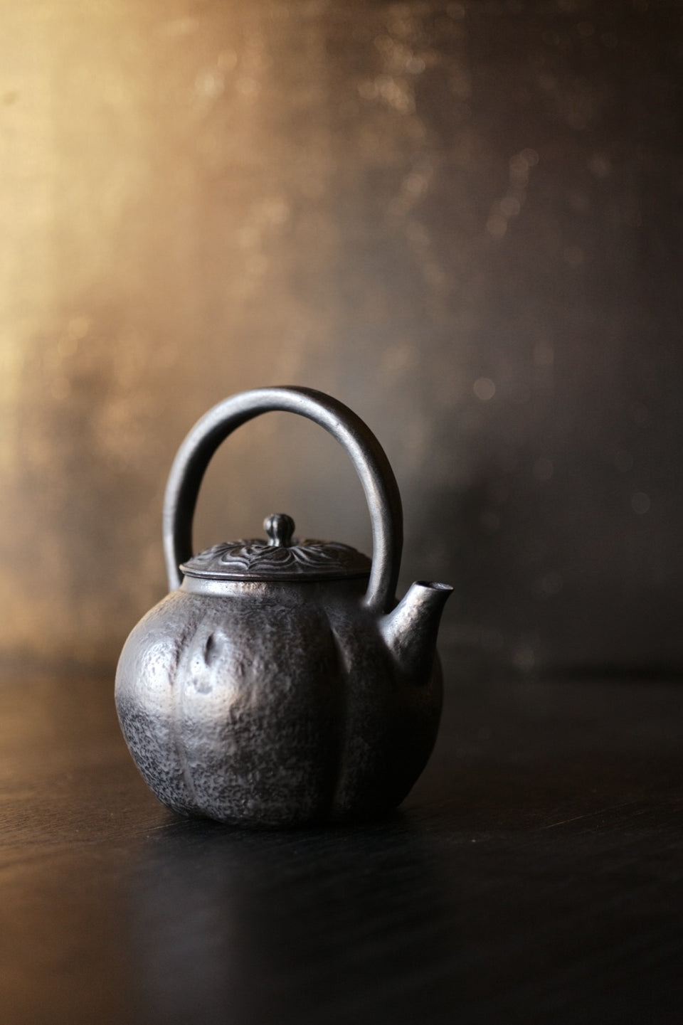 Ceramic Pumpkin Tea Kettle