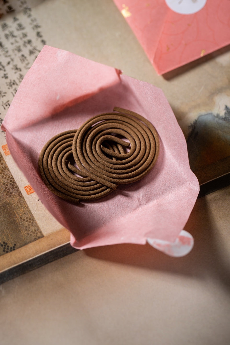 Qing Lian Lotus-Inspired Coil Incense