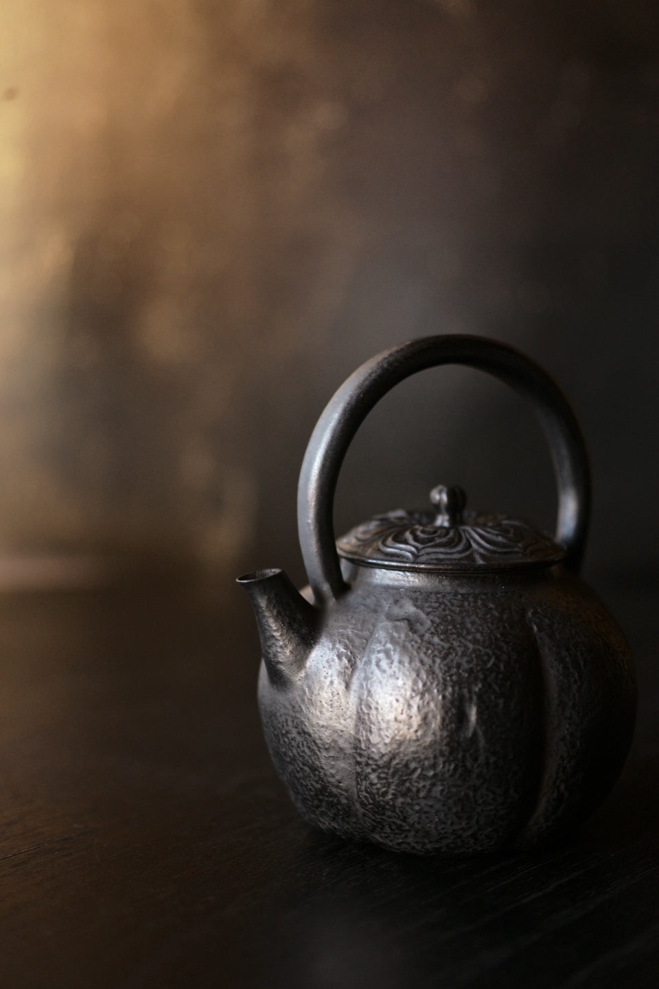 Ceramic Pumpkin Tea Kettle