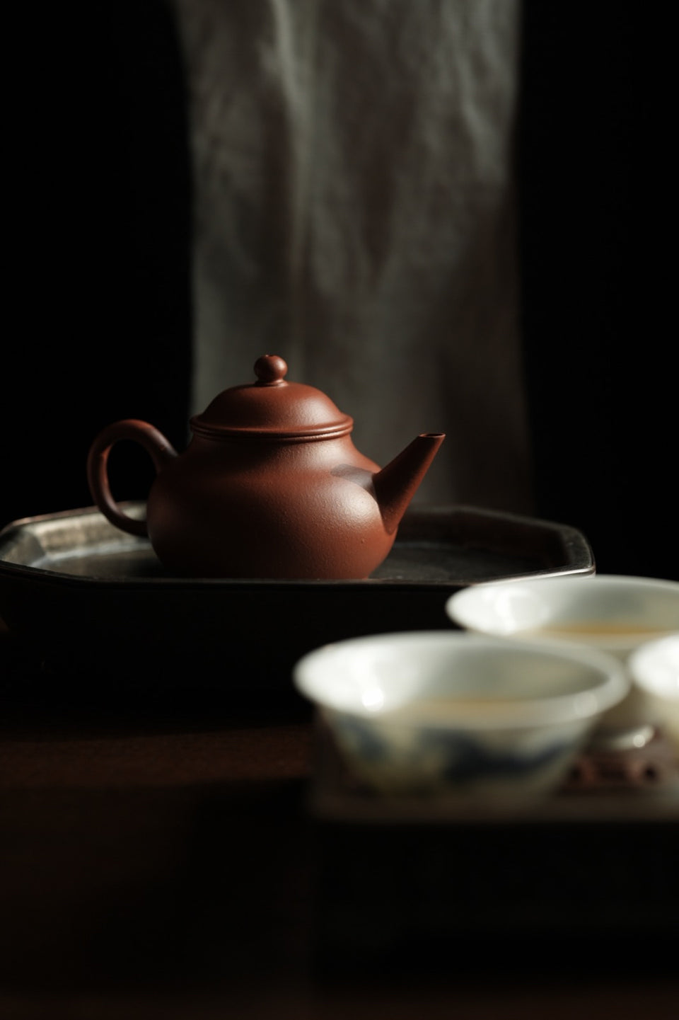 Yixing Zhuni Guava-Shaped Shuiping Teapot 100ml