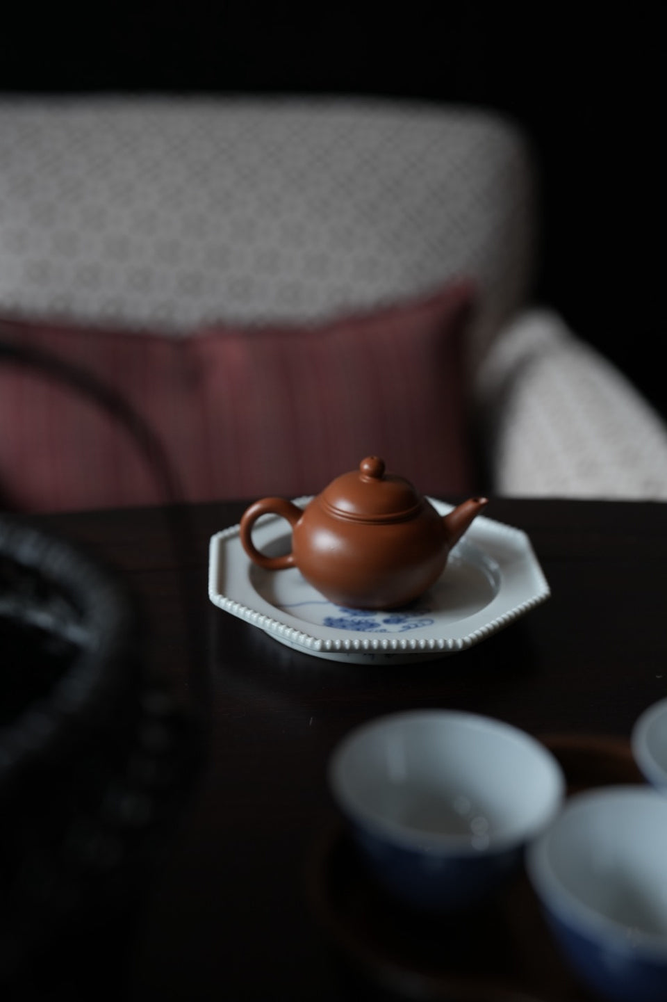 High Mountain Deer Cloud Hucheng Tea Tray