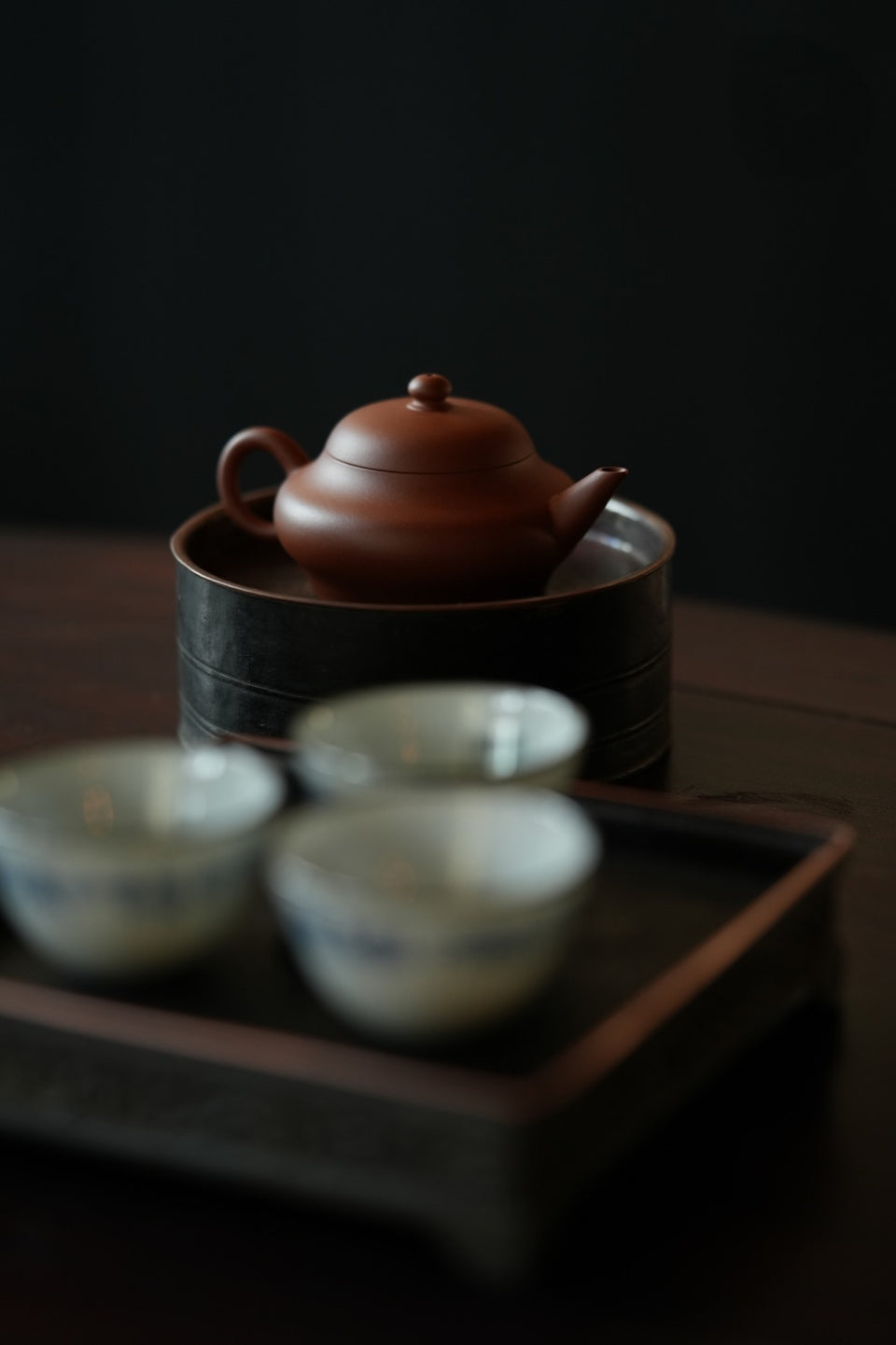 Chaozhou Hand-Thrown Zhuni Shubian Teapot