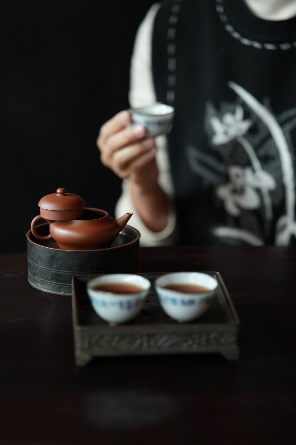 Chaozhou Hand-Thrown Zhuni Shubian Teapot