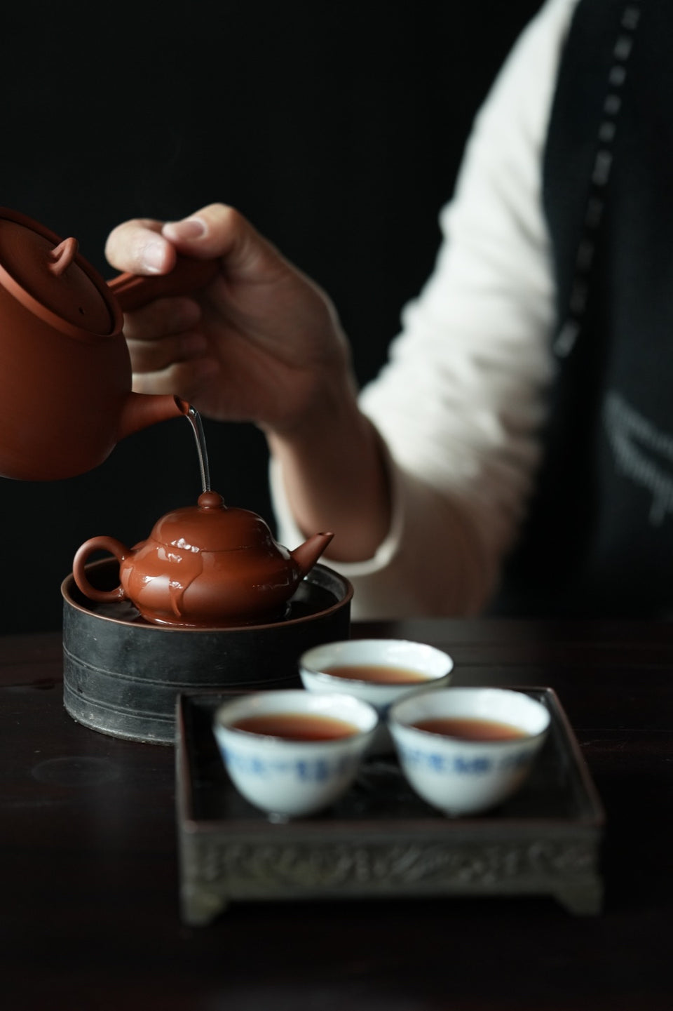 Chaozhou Hand-Thrown Zhuni Shubian Teapot