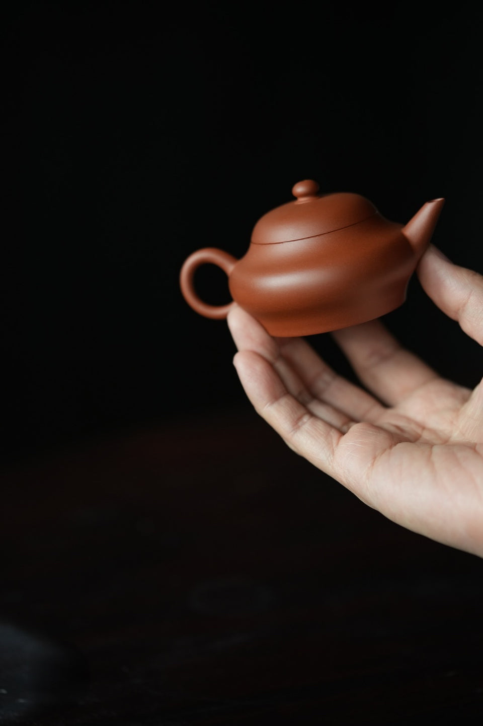Chaozhou Hand-Thrown Zhuni Shubian Teapot